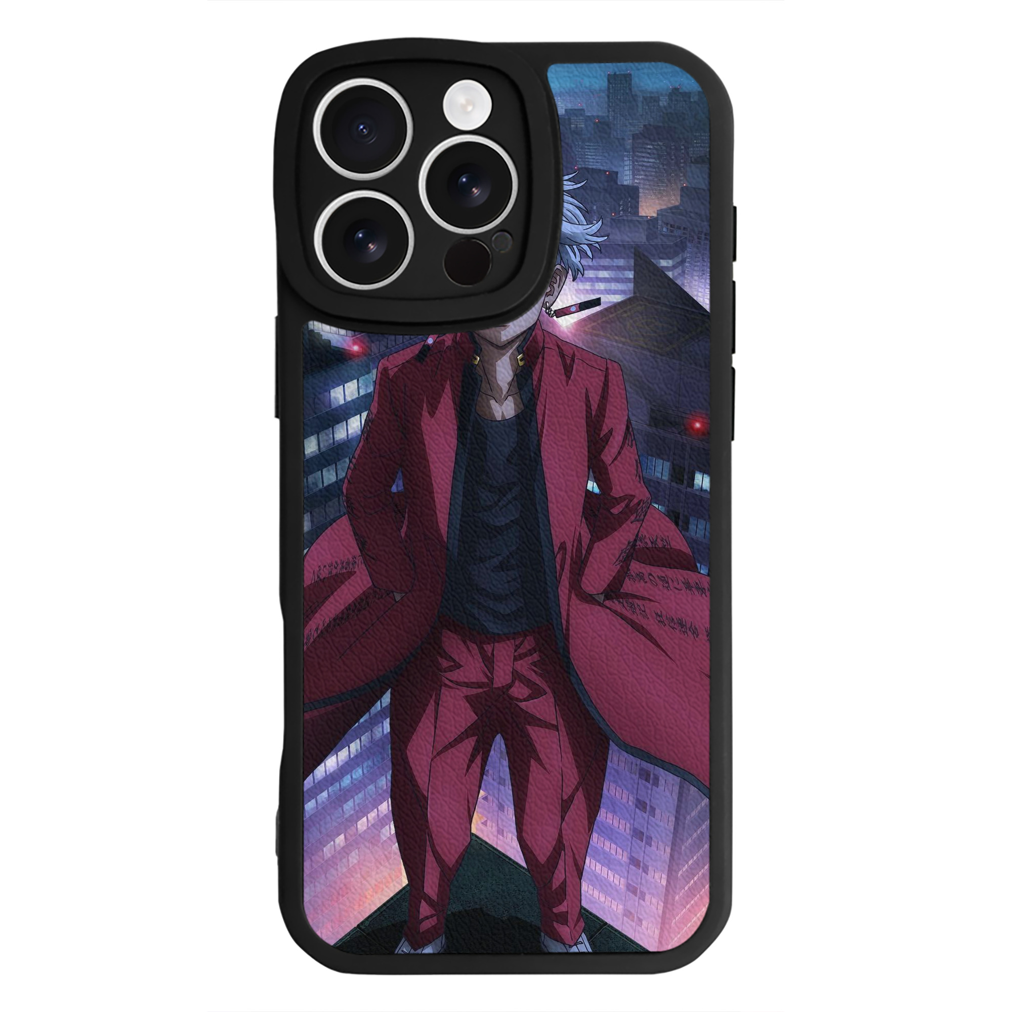 （画像用） 東京リベンジャーズ Tokyo Revengers 【iPhone 16シリーズ対応】シリコンスマホケース（レザー調） 材質：シリコン